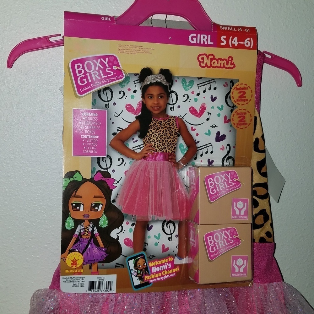 NEW Nomi Boxy Girls Halloween Costume Small 4-6 - Picture 3 of 6